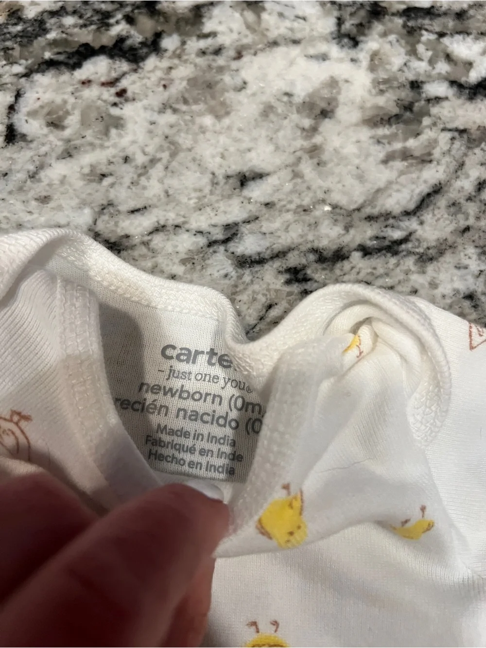 Newborn Bodysuit & H&M Organic Cotton Pants 3-Piece Baby Bundle